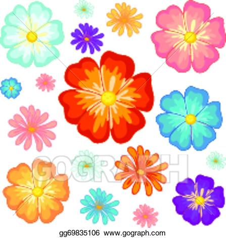small flower clipart big