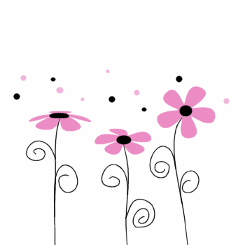 Flower clip art.