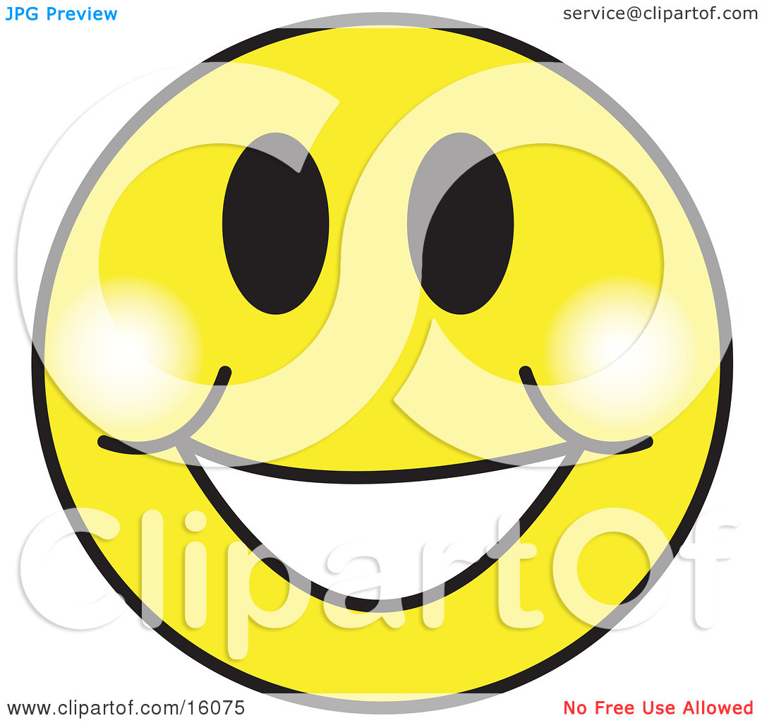 With A Big Smile Clipart