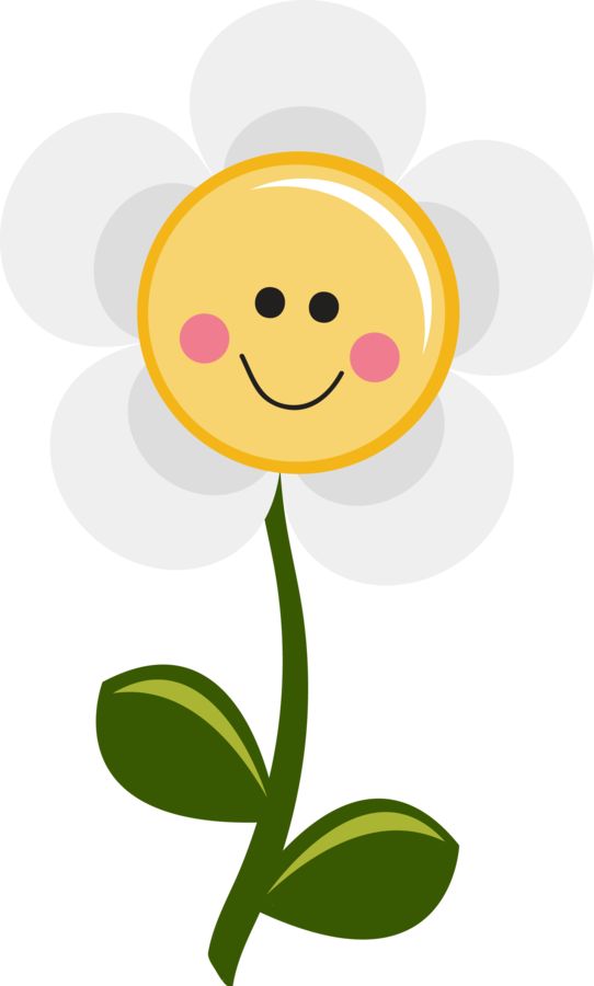 smile clipart flower