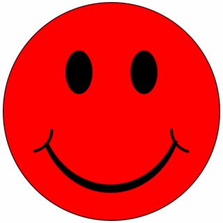 smile clipart red