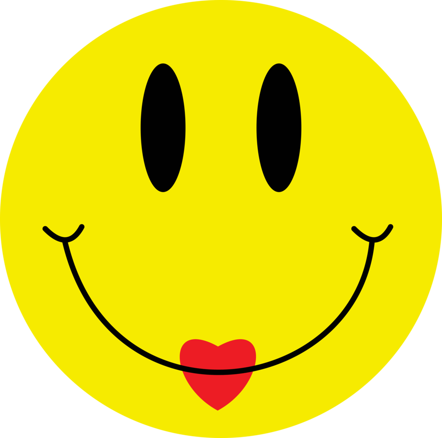 smile clipart red