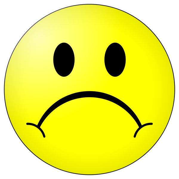 Sad face smiley free download clip art on