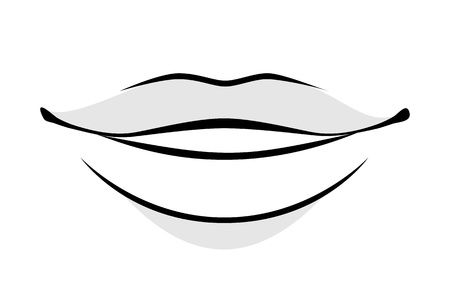 Smile clipart simple.