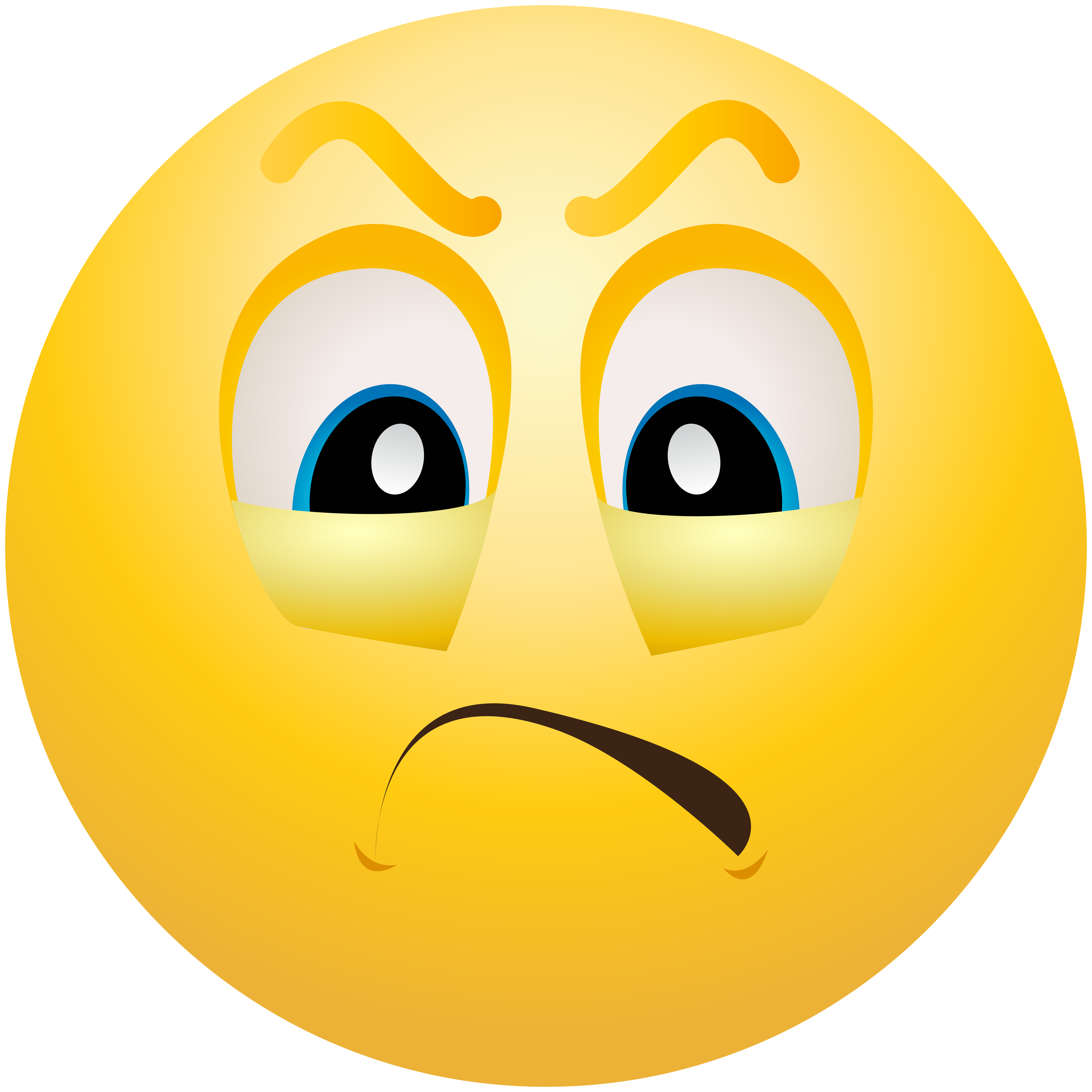 Angry Emoticon PNG Clip Art