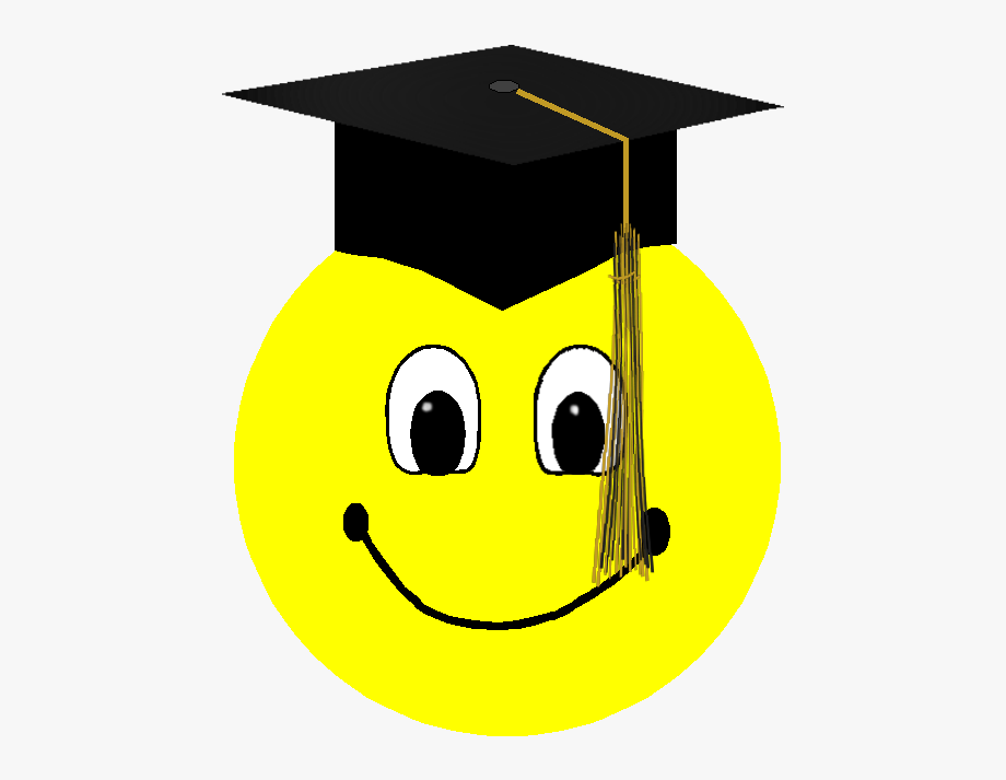 Graduation Smiley Face