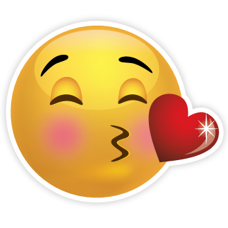 Blowing Kisses Emoji