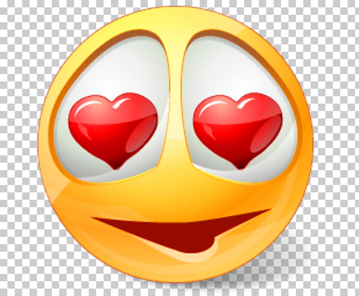 Emoji Emoticon Love Smiley , Love Eyes s PNG clipart