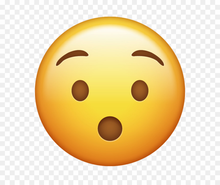 Surprised Emoji PNG Emoji Emoticon Clipart download