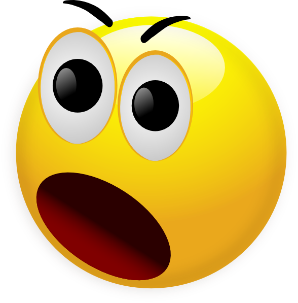 Free Shocked Smiley Face, Download Free Clip Art, Free Clip