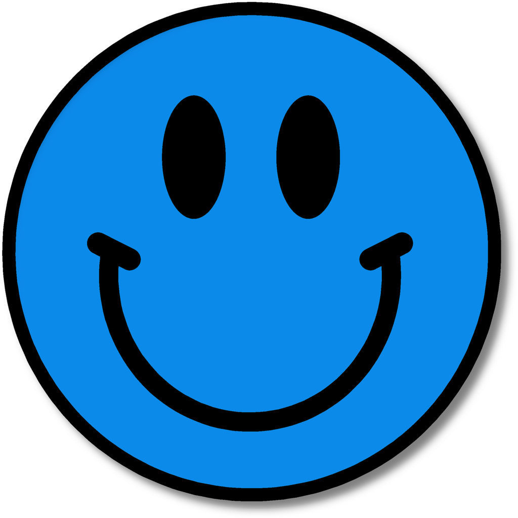 Blue smiley face logo clipart images gallery for free