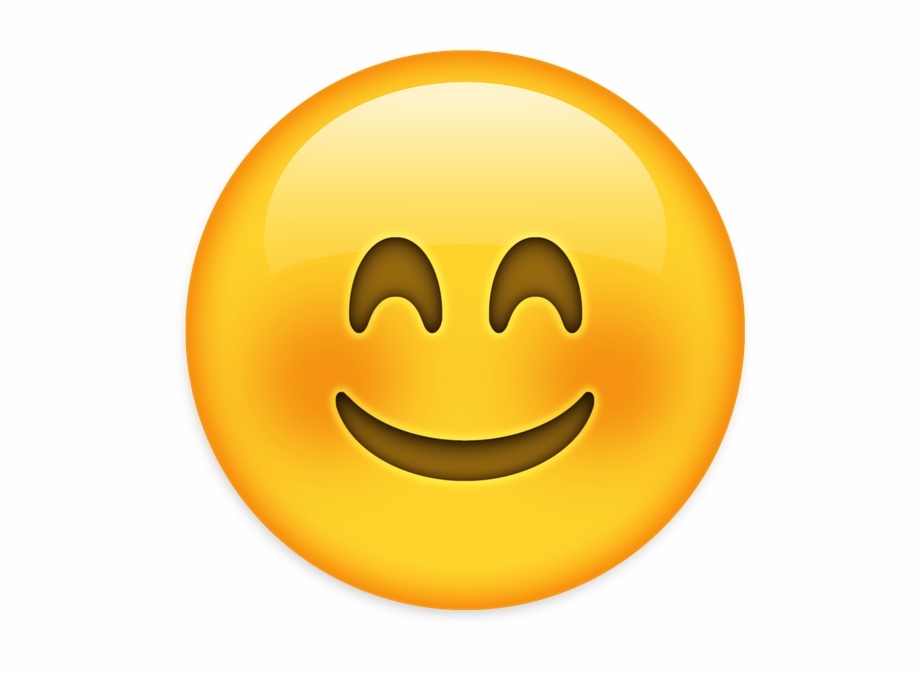 Emoticon smile emoji.