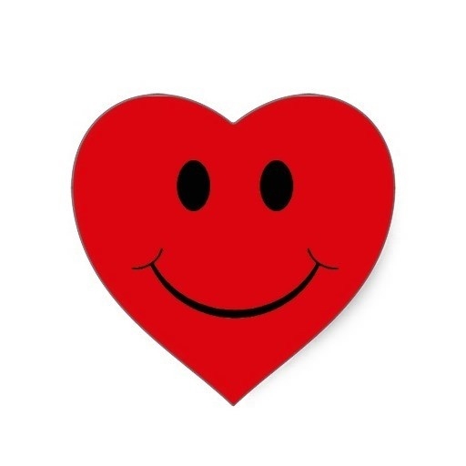 Smiley Face Heart Clipart