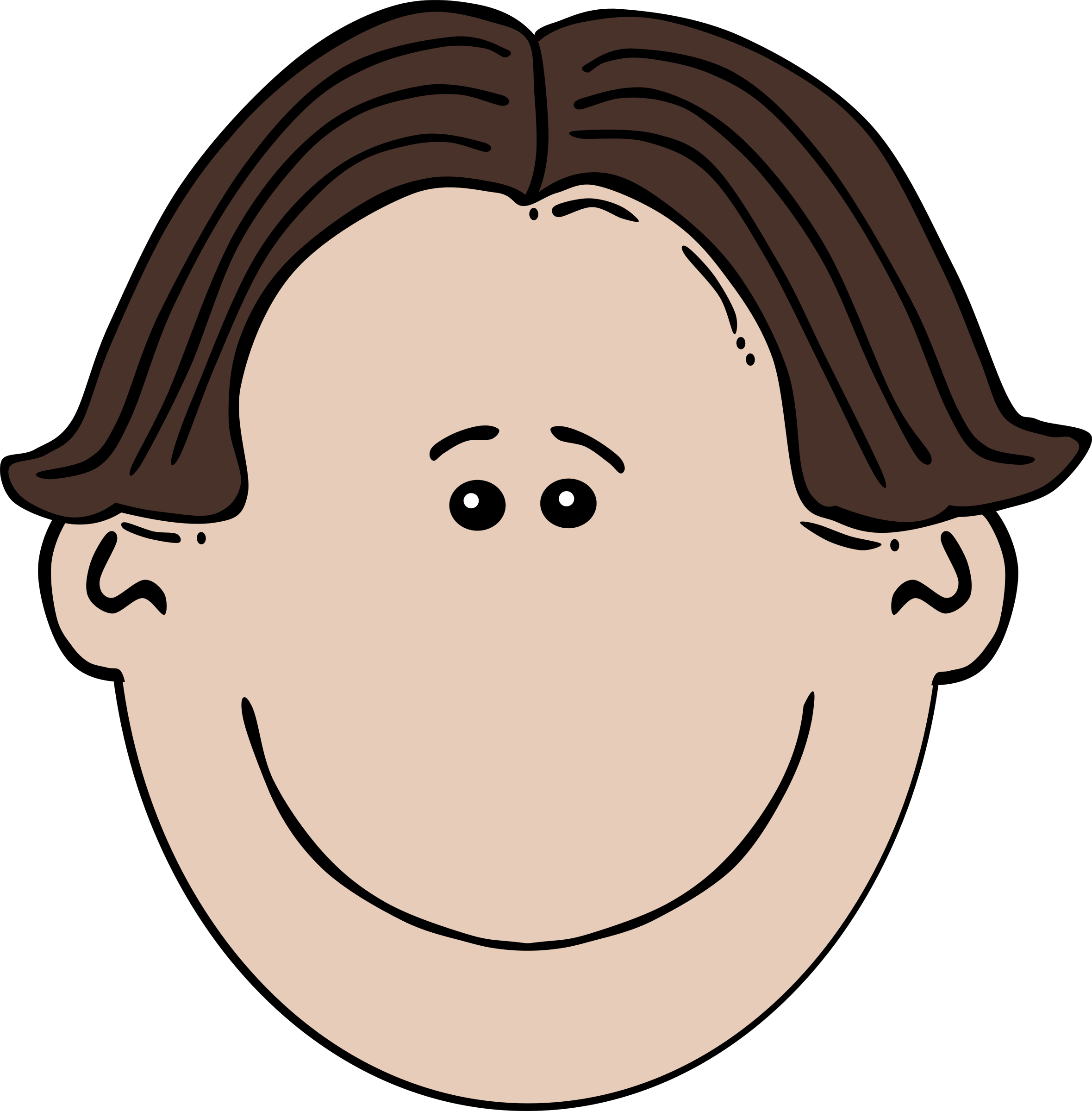 smiley face clipart kid