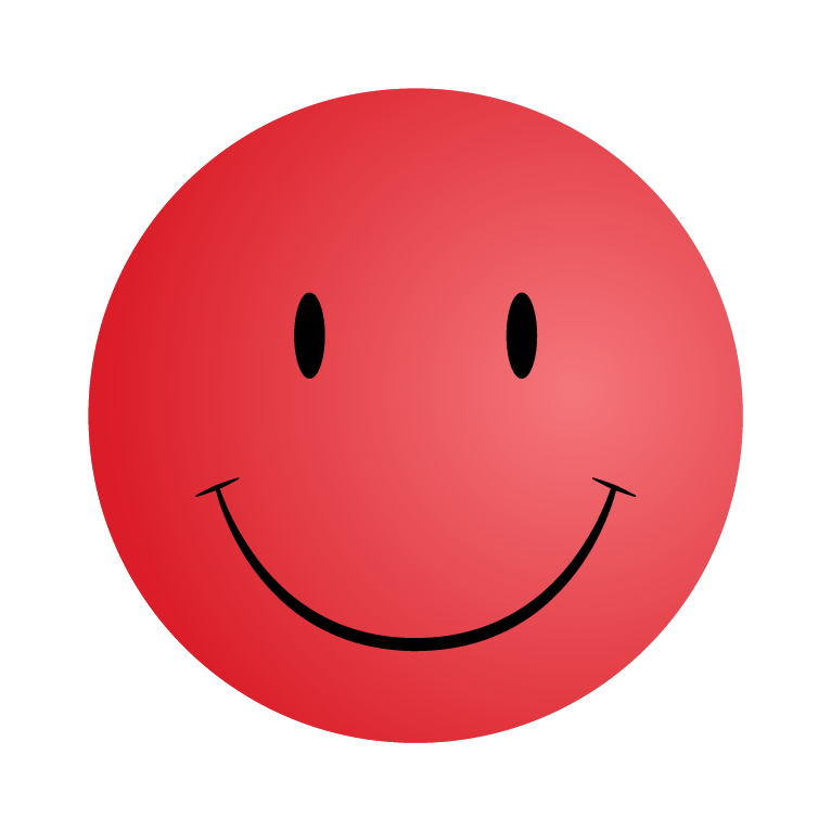 Free red smiley.