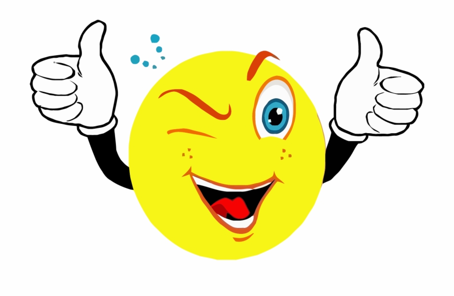 thumbs up clipart smiley face