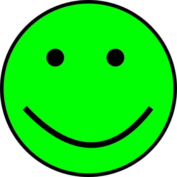 Happy Smiling Face clip art Free vector in Open office