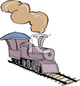 smoke clipart train