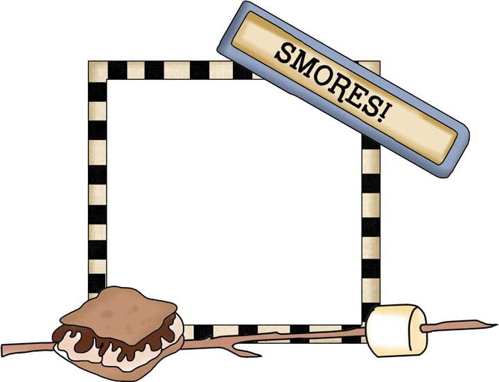 Camping Smores Picture Frame