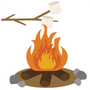 smores clipart campfire marshmallow