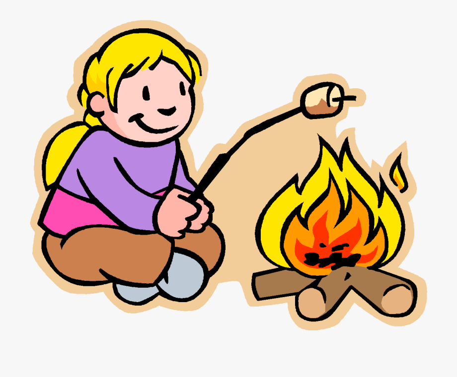 Smores clipart roasted.