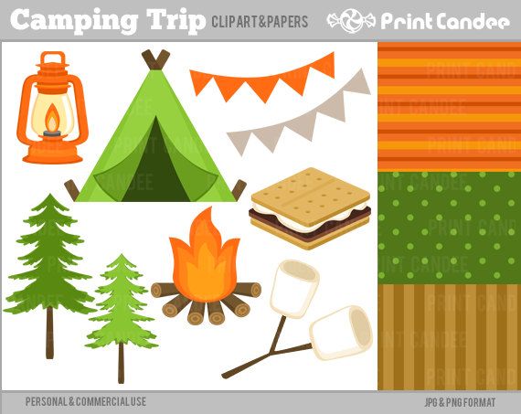 Camping trip digital.