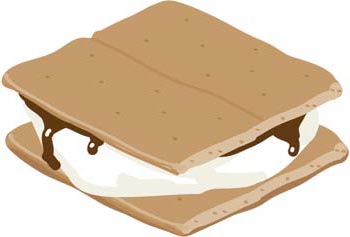 Smores Clipart Sandwich Wrap