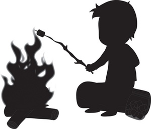 Camping clipart image.