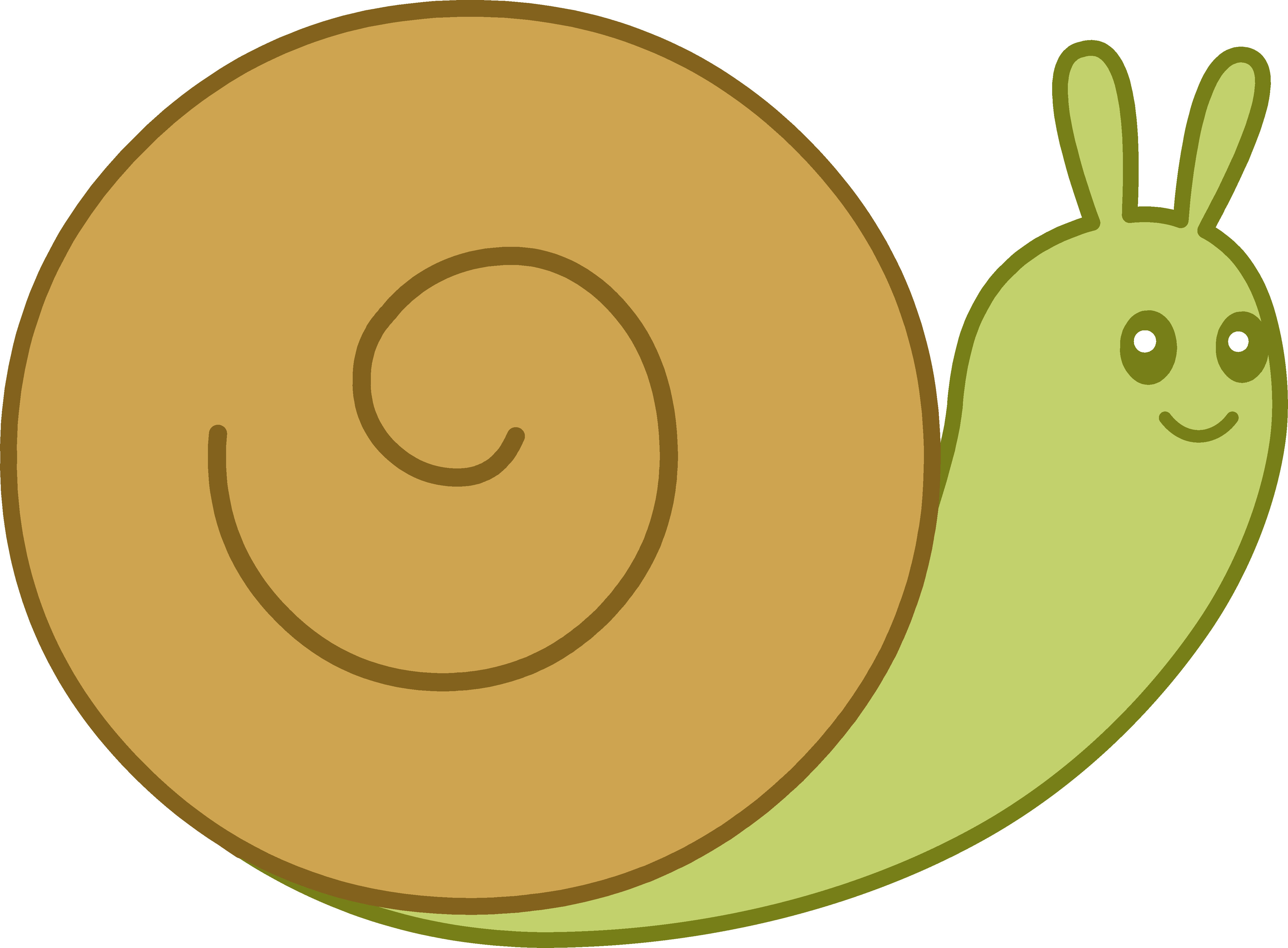 snail clipart cartoon