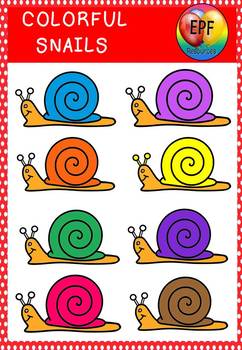 Snail clipart worksheets.