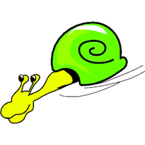 Snail racing clipart.