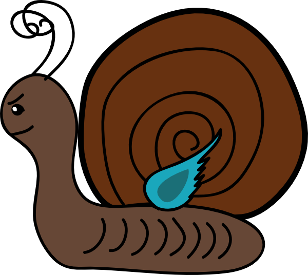 Slug Snail Clip Art at Clker