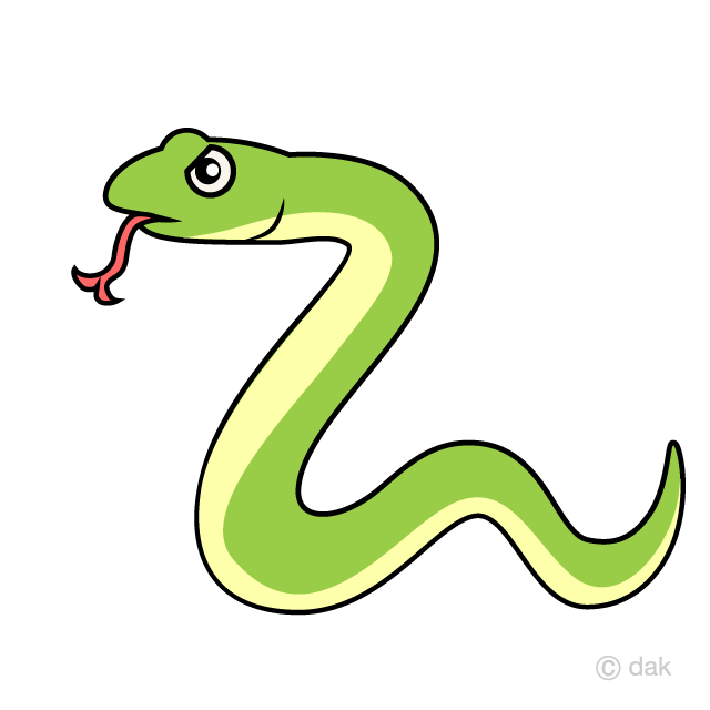 Free squiggly snake.