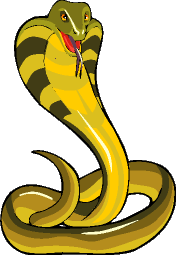  snakes animated.