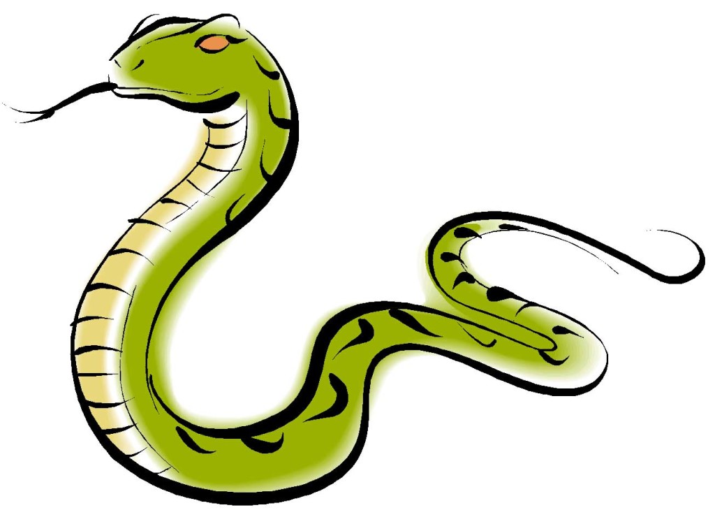 Free serpent cliparts.