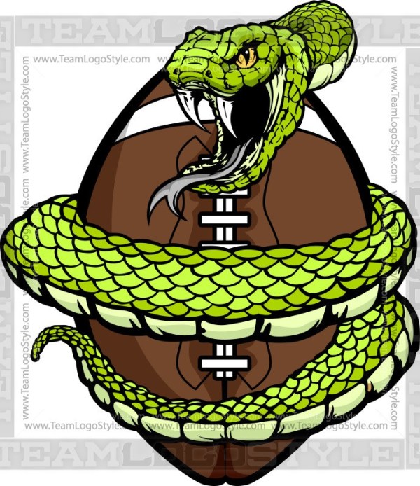 Football viper logo.