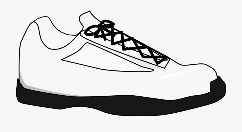 Free Png Clipart Shoe Black And White
