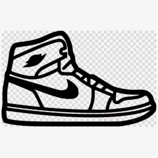 Sneakers clipart easy.
