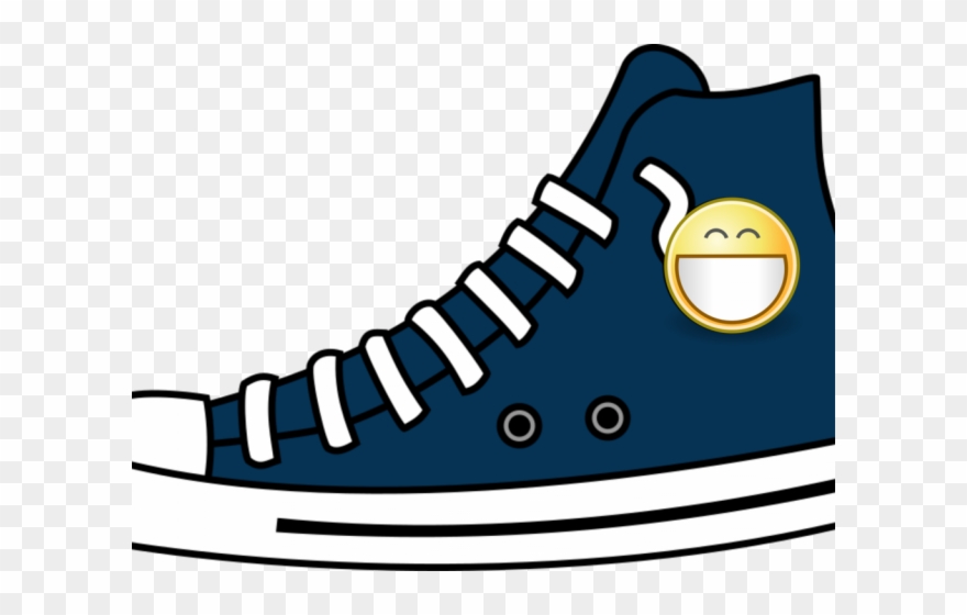 Gym Shoes Clipart High Top