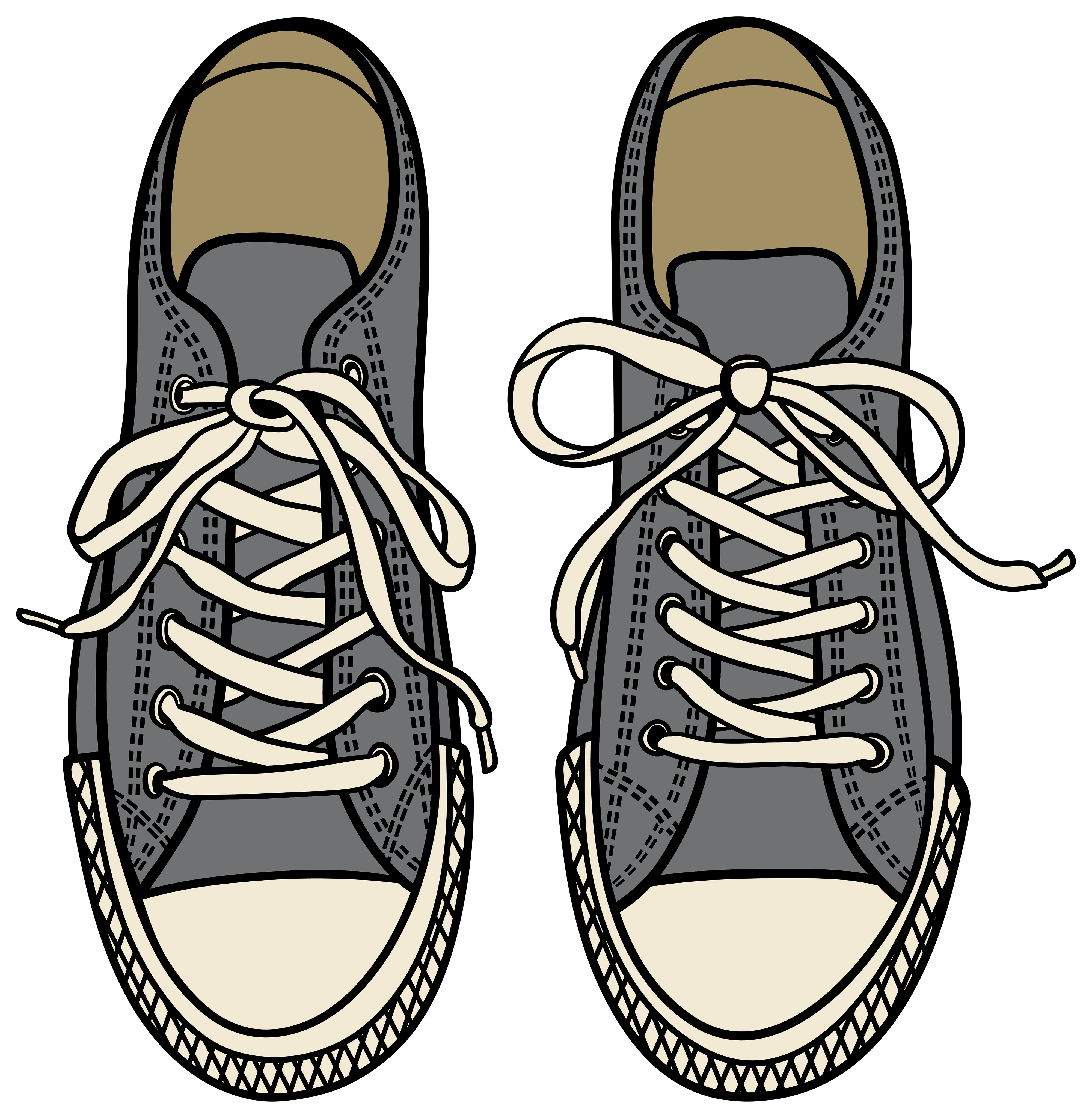 Sneakers clipart free.