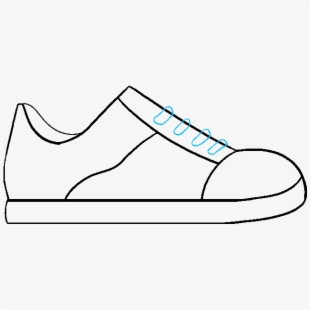 How draw shoe.