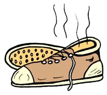 sneaker clipart smelly