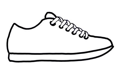 Sneaker shoe sole.
