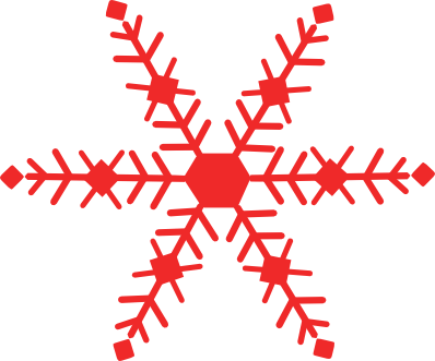 Free Red Snowflake Cliparts, Download Free Clip Art, Free