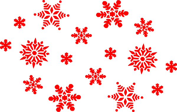 Free Red Snowflake Cliparts, Download Free Clip Art, Free