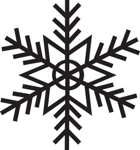 Free Snowflake Clipart Image
