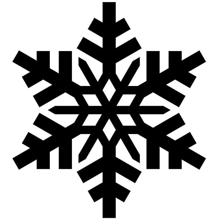 Snowflake Silhouette PNG, Clipart, Black And White, Cold