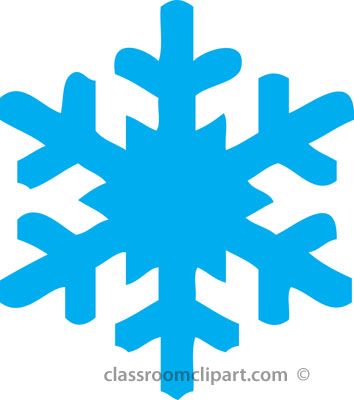 Snowflake clipart classroom.