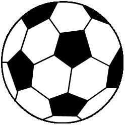 Soccer ball clip.