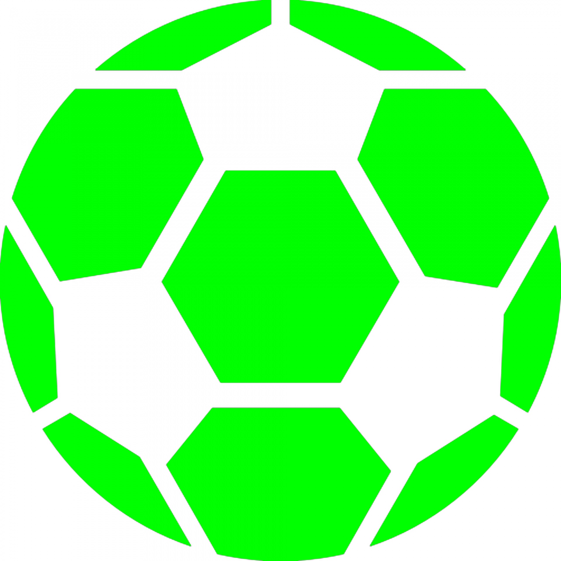 Green,soccer,ball,football,isolated